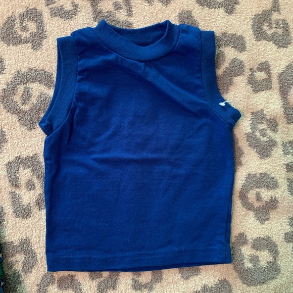 🆕 vintage baby boys swim trunks and tank 12 month - Picture 5 of 9